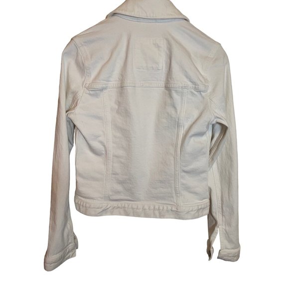 Abercrombie & Fitch White Denim Jacket - Picture 8 of 8
